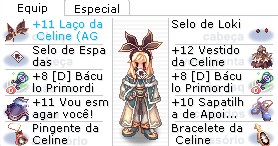 Set Completo Magus Combo Celine Báculo D