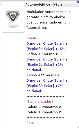Automódulo de H-Solar