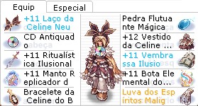 Set Completo Renegado auto Cast Combo Celine