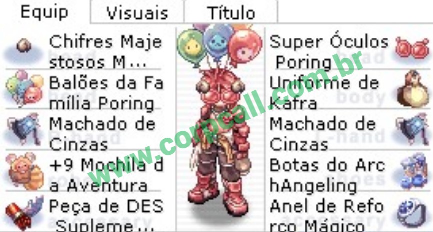 Set Completo Mecânico UP