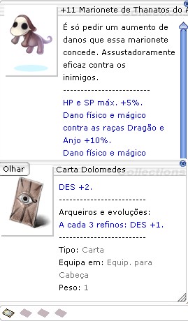 +11 Marionete de Thanatos do Arqueiro