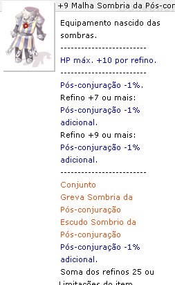 +9 Malha Sombria da Pós-conjuração