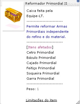 Reformador Primordial II