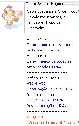 Manto Branco Mágico