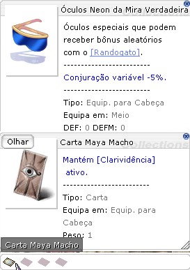 Óculos Neon da Mira Verdadeira