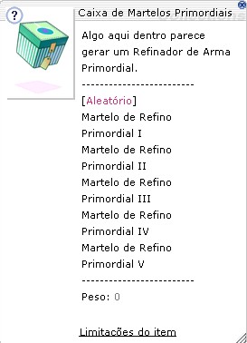 Caixa de Martelos Primordiais