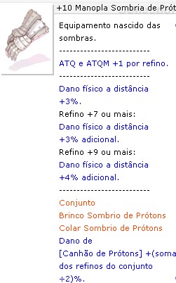+10 Manopla Sombria de Prótons
