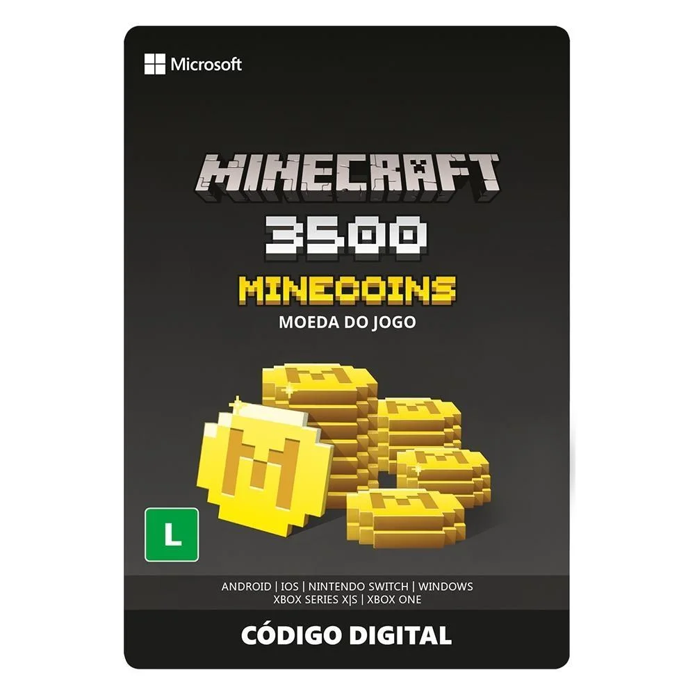 Minecraft 3500 Minecoins