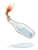 Frasco de Fogo Grego 500 Und