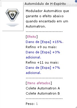 Automódulo de H-Espírito