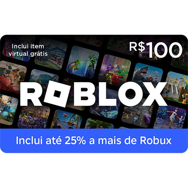 Roblox R$100