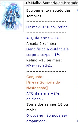 +9 Malha Sombria do Mastodonte