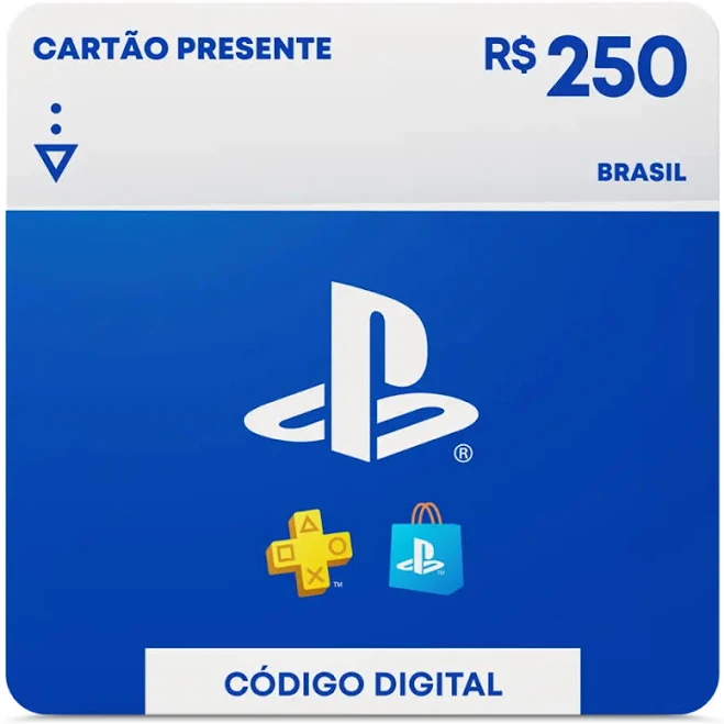 PlayStation Cash – R$ 250