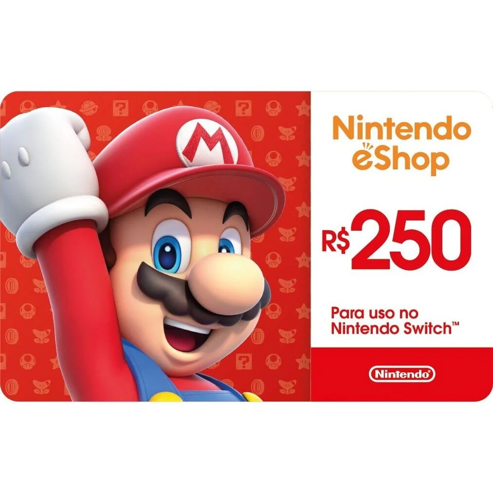 Nintendo eShop R$250