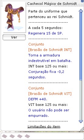 Cachecol Mágico de Schmidt