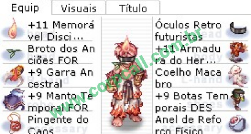 Set Completo Shura Combo Temporal FOR
