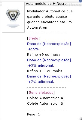 Automódulo de H-Necro