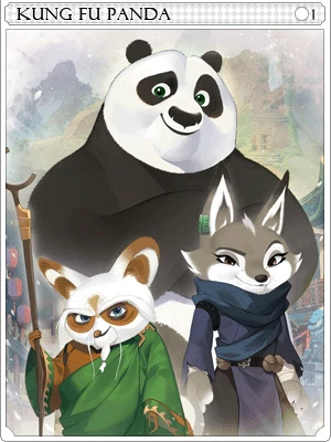 Carta Kung Fu Panda