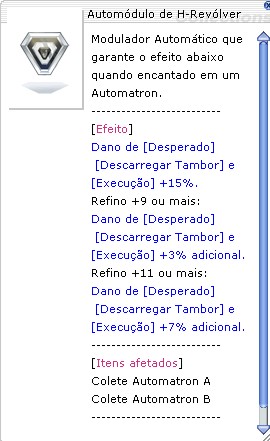 Automódulo de H-Revólver