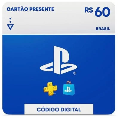 PlayStation Cash – R$ 60