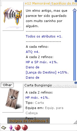 +12 Memorável Sacrifício do Protetor Energia Vital IR5