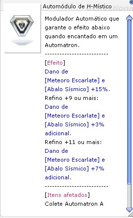 Automódulo de H-Místico
