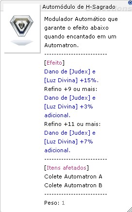 Automódulo de H-Sagrado