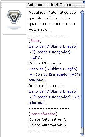 Automódulo de H-Combo
