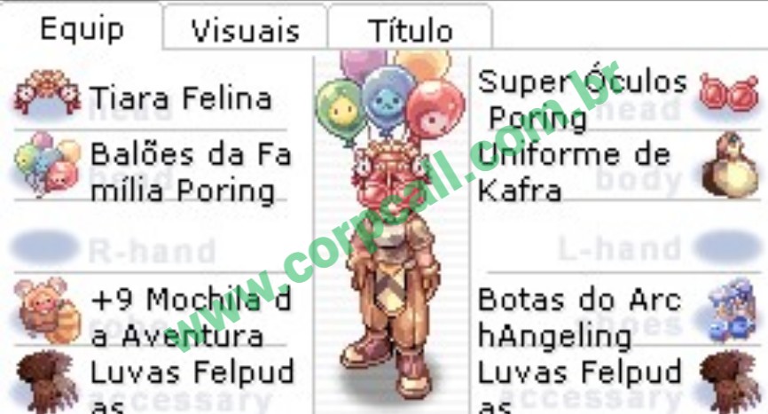 Set Completo UP EXP all Classe