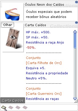 Óculos Neon Caídos